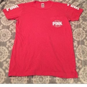 VS PINK CAMPUS TEE